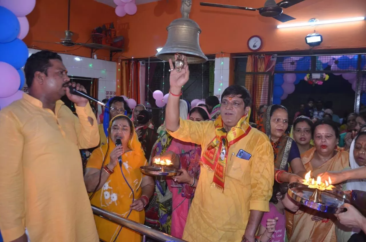 राधागोविंद नागो वाले मंदिर में मनाया श्रीकृष्ण छठी महोत्सव