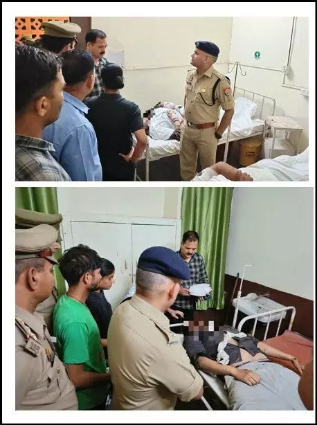 बिजनौर पुलिस ने ढाई लाख के इनामी को मुठभेड़ में किया ढेर