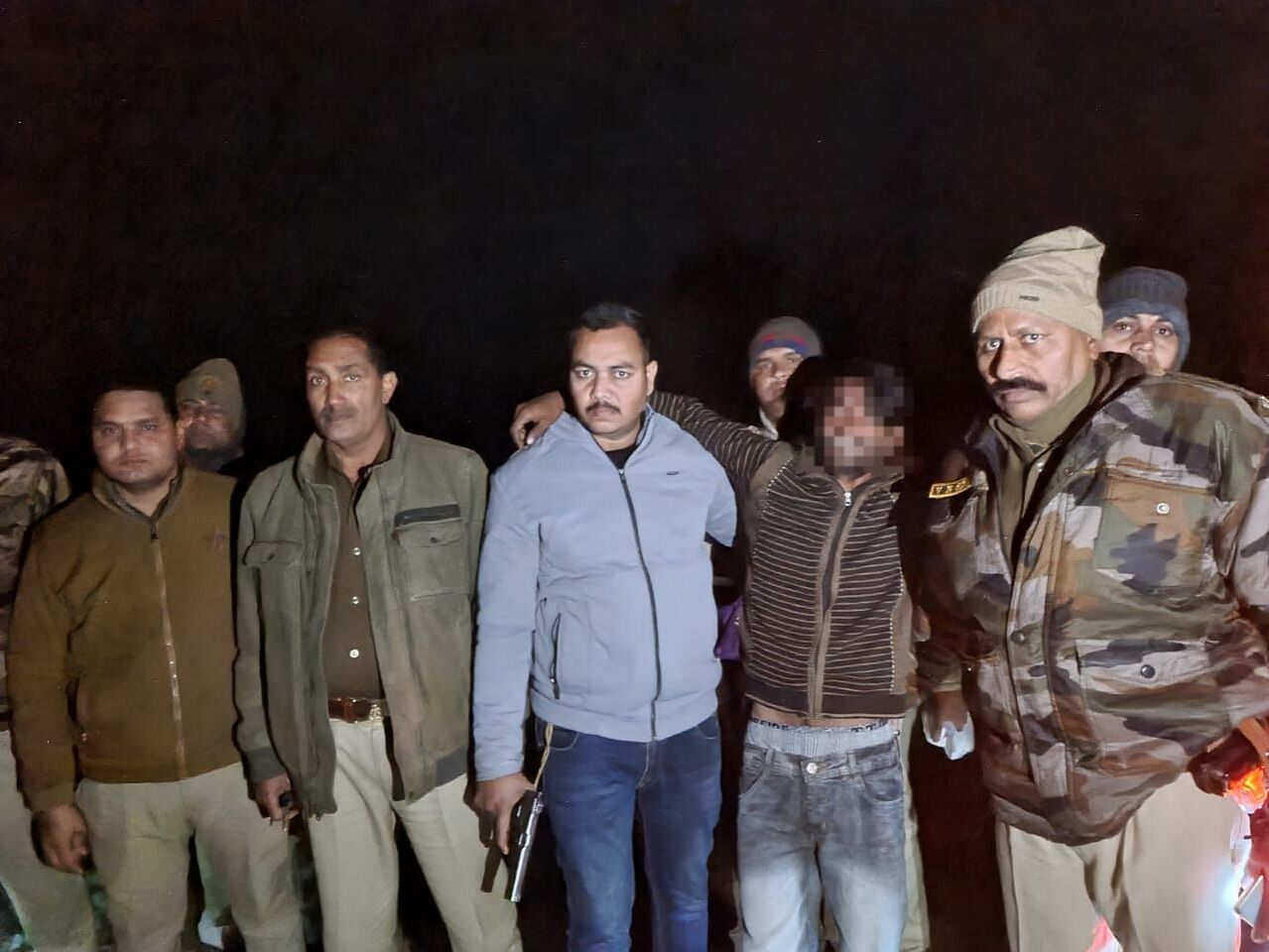 MUZAFFARNAGAR-छपार पुलिस से मुठभेड़ में शातिर लुटेरा घायल