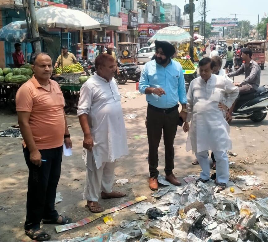 बघरा तांगा स्टैण्ड पर खत्म होगा कूड़ा डलावघर, बनेगी सड़क