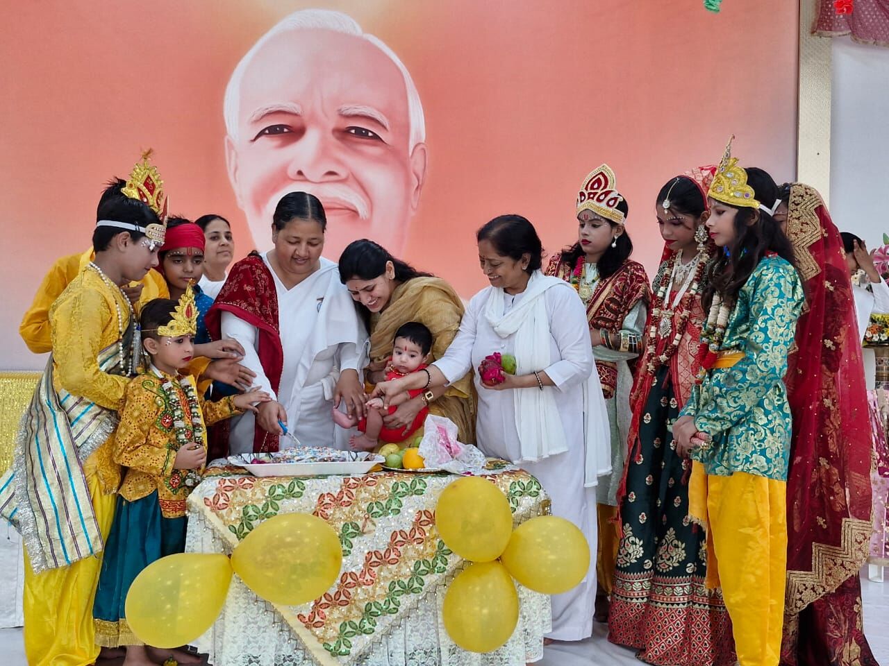 प्रजापिता ब्रह्माकुमारी ईश्वरीय विश्वविद्यालय में धूमधाम से मनी जन्माष्टमी