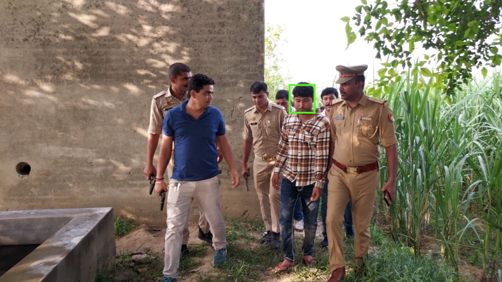 शातिर गौकशों से बुढ़ाना पुलिस की मुठभेड़, एक घायल