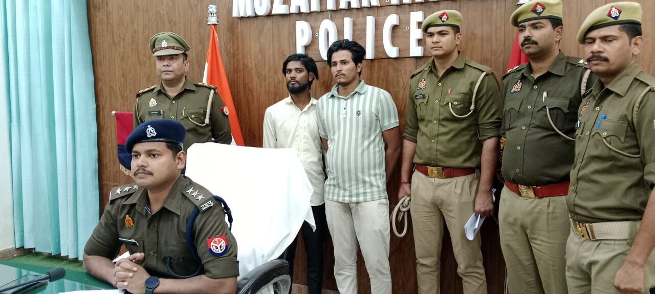 MUZAFFARNAGAR-छपार पुलिस ने दो शातिर चोरों को पकड़ा