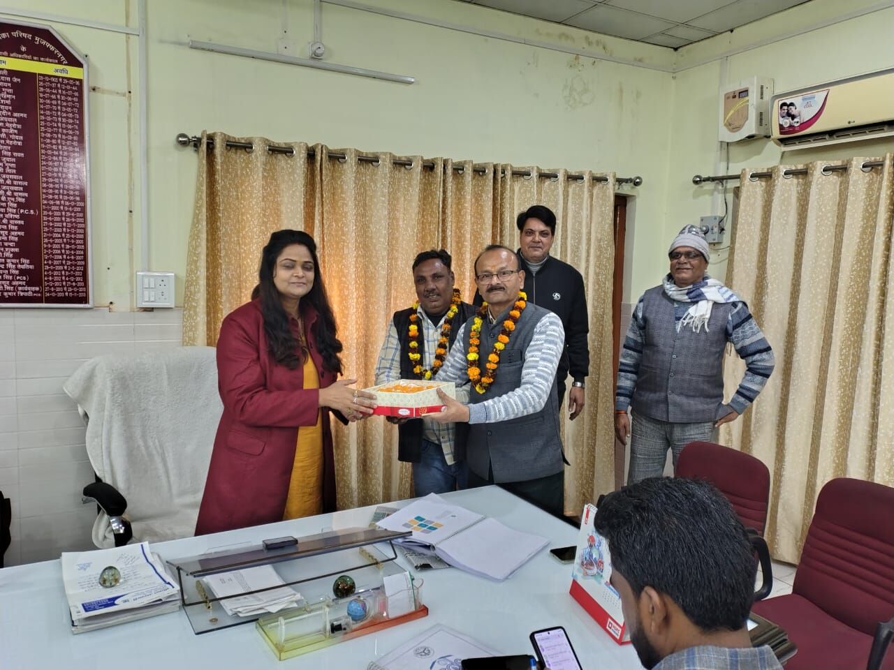 पालिका में बृजमोहन अध्यक्ष व सुनील महामंत्री बने