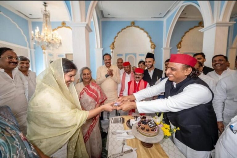 अखिलेश यादव ने सपा सांसद इकरा हसन को जन्मदिन का सरप्राइज, ताज होटल में हुआ खास कार्यक्रम