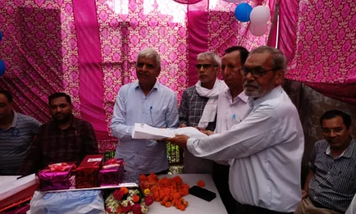 सहायक पोस्ट मास्टर हुए सेवानिवृत्त