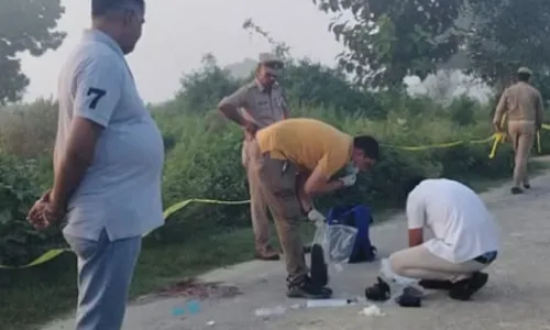 एसटीएफ किया एक लाख के ईनामी बदमाश को एनकाउंटर में ढेर