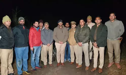 गौकशी करने जंगल में घुसे औसाफ को पुलिस ने किया लंगडा, गाय और बैल को बचाया