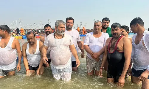 संघर्ष के ऐलान केसाथ प्रयागराज में भाकियू का किसान महाकुंभ संपन्न