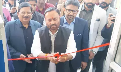 मंत्री अनिल कुमार ने किया यूपी की पहली स्पेस व रोबोटिक लैब का उद्घाटन