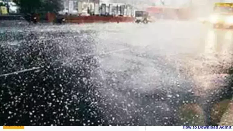 मुजफ्फरनगर समेत कई जिलों में आंधी के साथ बारिश और ओले, 50 किमी प्रतिघंटा से चल सकती हैं हवाएं