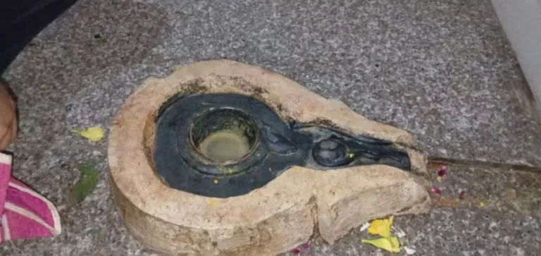 शरारती तत्व ने देवबंद-गंगोह मार्ग पर स्थित शिव मंदिर से शिव लिंग उखाड़ ले गए