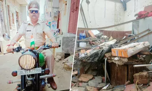 बारिश में एसीपी कार्यालय की छत गिरी, अंदर सो रहे दरोगा की मलबे में दबने से मौत