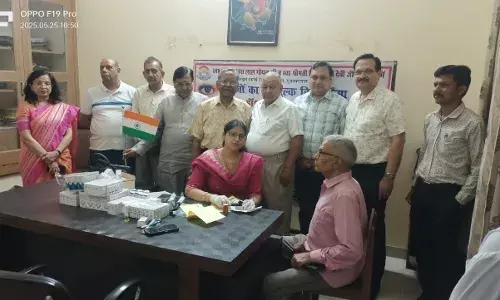 एम.जी. पब्लिक स्कूल में निःशुल्क नेत्र चिकित्या शिविर में 124 मरीज लाभान्वित