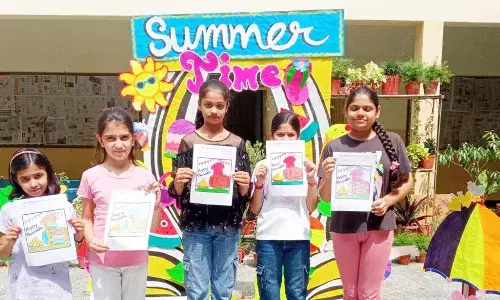 एम.जी. पब्लिक स्कूल के भारतीय भाषा समर कैंप में दिखा सांस्कृतिक संगम