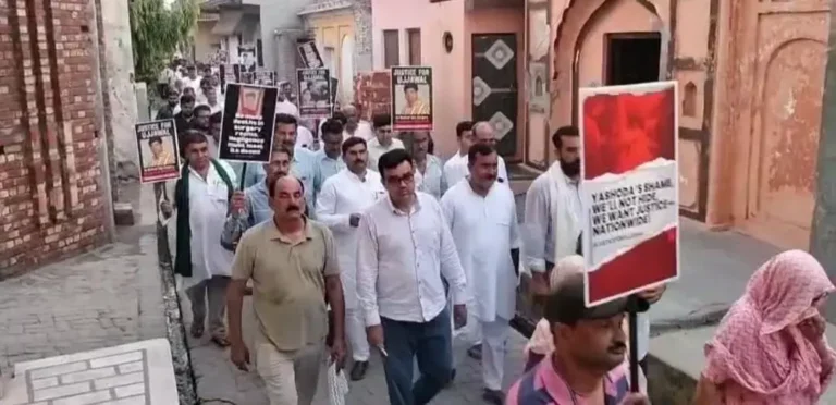 ﻿उज्जवल को न्याय दिलाने के लिए मोमबत्ती मार्च निकाला