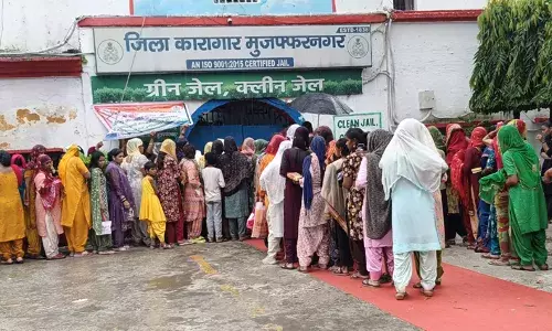 MUZAFFARNAGAR-जेल में ही मना बंदी आठ भाई-बहनों का रक्षाबंधन