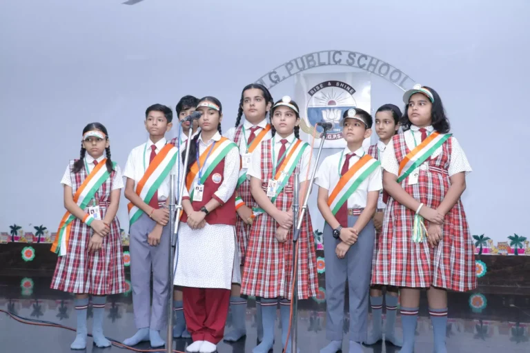 एम.जी. पब्लिक स्कूल में धूमधाम से मना 79वां स्वतंत्रता दिवस
