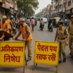 मुजफ्फरनगर अतिक्रमण हटाओ अभियान, पुलिस प्रशासन की संयुक्त कार्रवाई