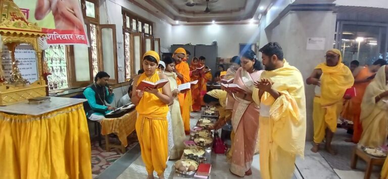 देवबंद में जैन समाज ने दशलक्षण पर्व की पूजा की