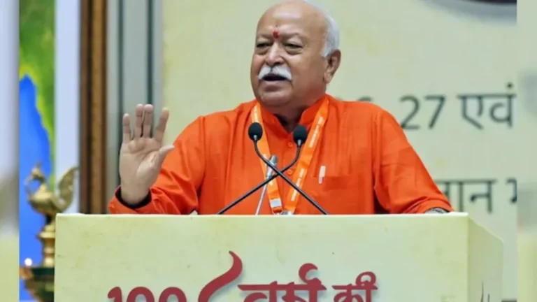 आरएसएस प्रमुख मोहन भागवत ने भाजपा और संघ के बीच कोई मतभेद नहीं होने का बयान दिया