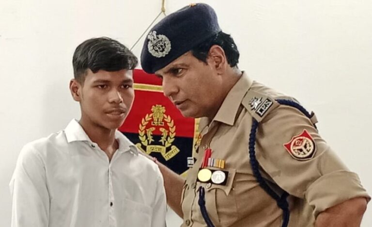 छात्र आर्यन की बरामदगी में महिला पुलिसकर्मियों ने दिखाया जौहर