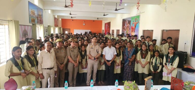 मिशन शक्ति के तहत सर्वोदय ज्ञान पब्लिक स्कूल में साइबर सुरक्षा पर कार्यक्रम