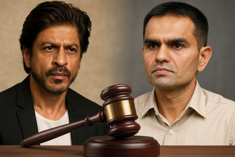 समीर वानखेड़े ने शाहरुख खान व रेड चिलीज़ पर मानहानि का दावा दायर किया