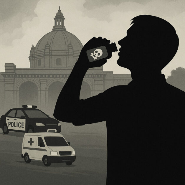 लखनऊ: सीएम आवास के पास युवक ने खाया ज़हर, इलाज के दौरान मौत