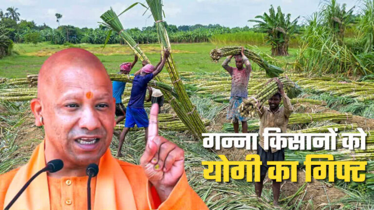 30 रुपये प्रति कुंतल बढ़ा गन्ने का मूल्य- योगी