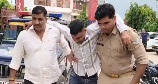 आई लव मोहम्मद -गर्दन काटने की धमकी देने वाला नदीम गिरफ्तार