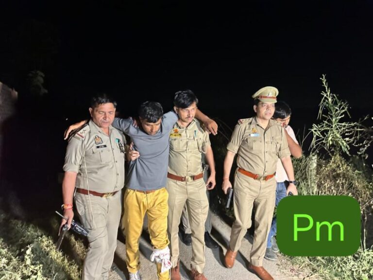 12 घंटे में ही लूट की वारदाता का खुलासा, दो बदमाश गिरफ्तार, एक घायल