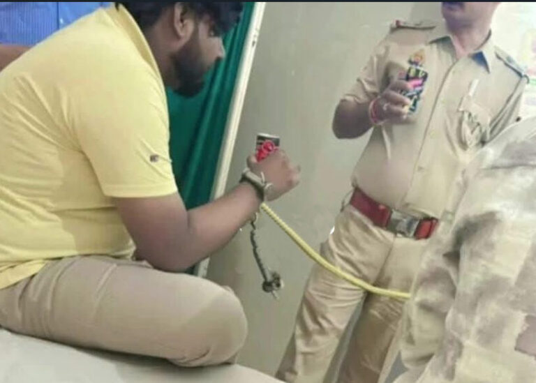 मुजफ्फरनगर पुलिस ने दुष्कर्म के आरोपी को दिया वीआईपी ट्रीटमेंट!