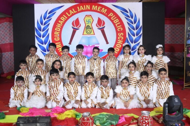 श्री गिरधारी लाल जैन मेमोरियल पब्लिक स्कूल के वार्षिकेत्सव में संस्कार, संवेदना और संस्कृति का संगम