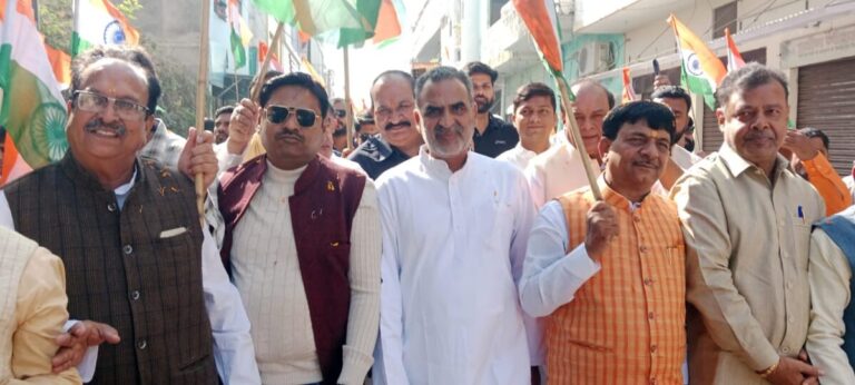 मुजफ्फरनगर-सरदार वल्लभभाई पटेल जयंती पर भाजपा ने किया यूनिटी मार्च