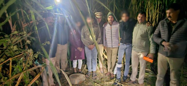 रतनपुरी में मुठभेडः तीन शातिर गौकश गिरफ्तार, एक को लगी गोली