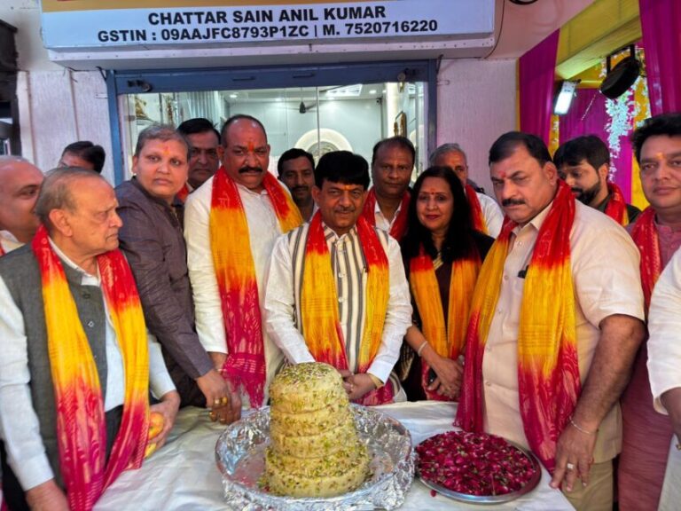 नवीन मंडी स्थल पर श्रद्धा और उत्साह के साथ मनाया बाबा श्याम जन्मोत्सव