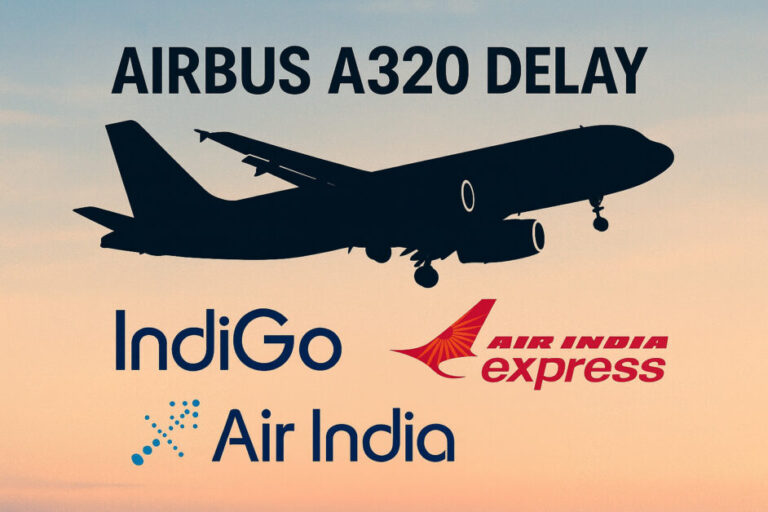 Airbus A320 अपडेट: Indigo और Air India Express की उड़ानें प्रभावित, देरी व रद्द होने की आशंका