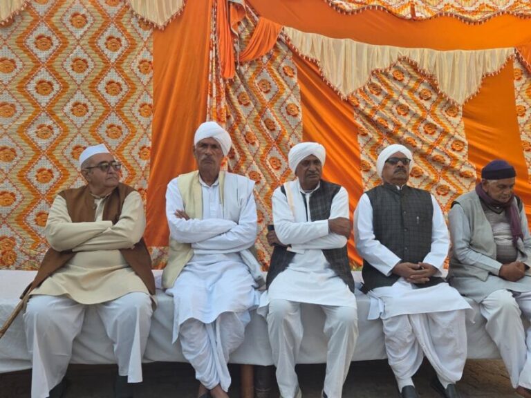 गठवाला खाप की पंचायत में एकता पर जोर, 15 दिसंबर की लिसाढ़ पंचायत में होंगे बड़े फैसले