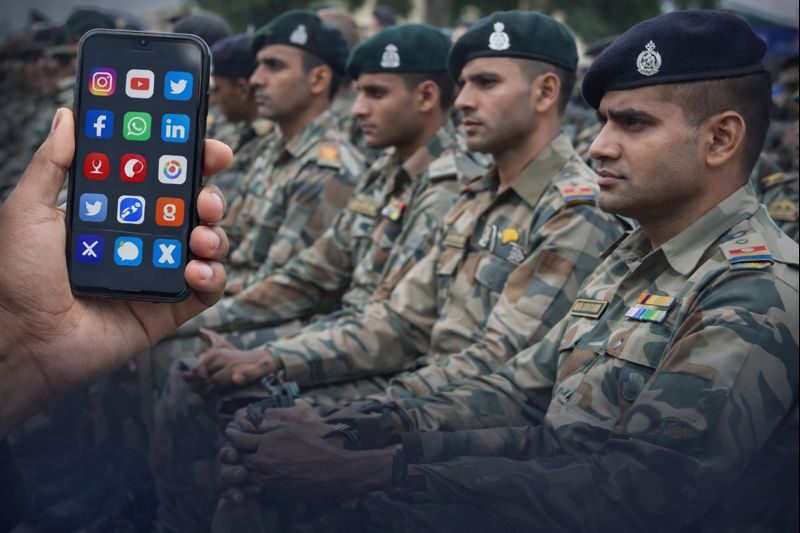 भारतीय सेना सोशल मीडिया नीति नई गाइडलाइन