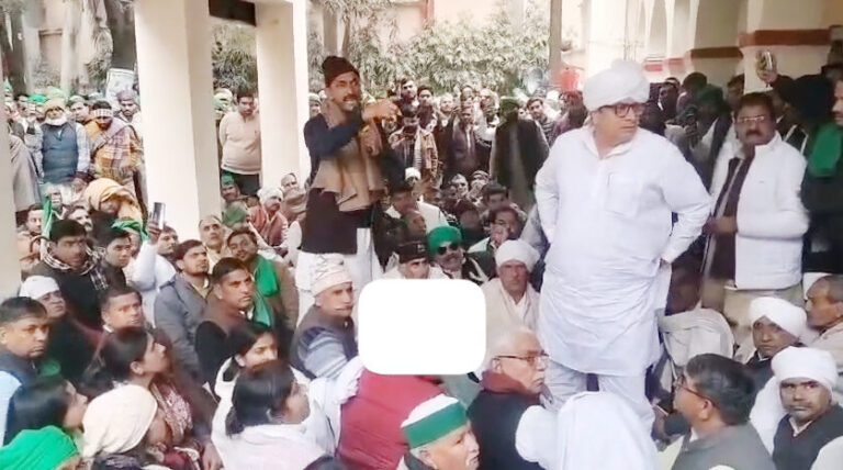 भाकियू अराजनैतिक के चार बड़े नेताओं समेत 400 अज्ञात पर मुकदमा