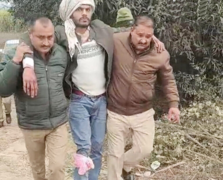 शामली में एनकाउंटरः होटल लूट 6 घंटे में खुलासा, मुठभेड़ में शातिर लुटेरा घायल