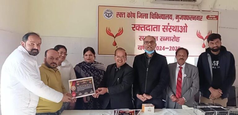 समर्पित युवा समिति ने फिर बढ़ाई जिले की शान, हैदराबाद से मिला राष्ट्रीय सम्मान