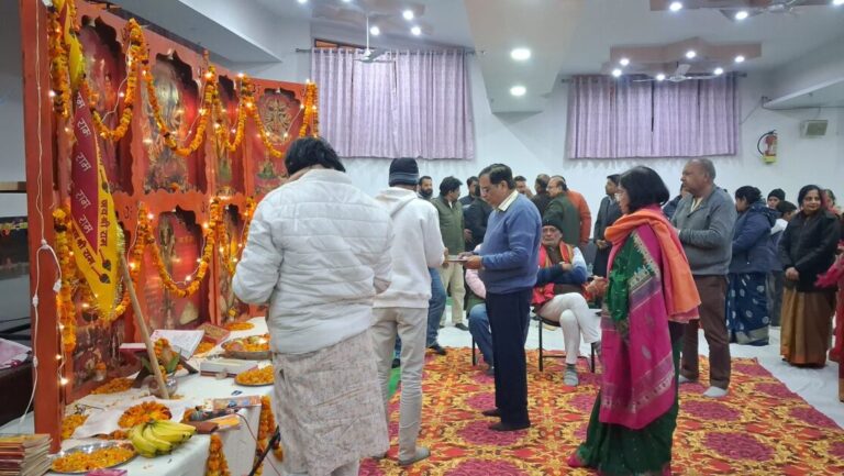 एम.जी. पब्लिक स्कूल में नववर्ष के उपलक्ष्य में भक्तिमय सुंदरकांड पाठ सम्पन्न