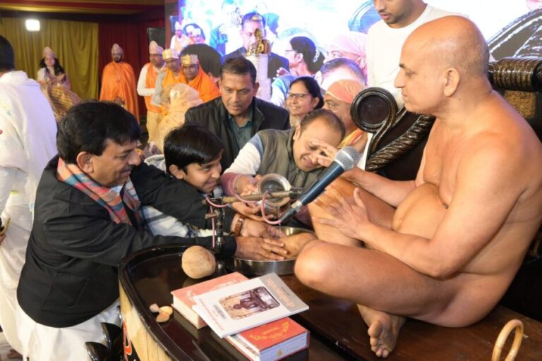 अतिशय क्षेत्र वहलना मंडिर में वर्धमान स्त्रोत विधान में भक्तों का लगा मेला