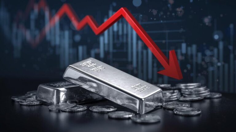 Silver Price Crash: रिकॉर्ड हाई के बाद चांदी में तेज गिरावट, निवेशक हैरान