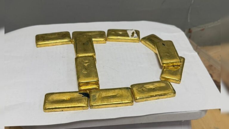 दिल्ली एयरपोर्ट पर 2.89 करोड़ का सोना जब्त, म्यांमार के तीन नागरिक गिरफ्तार