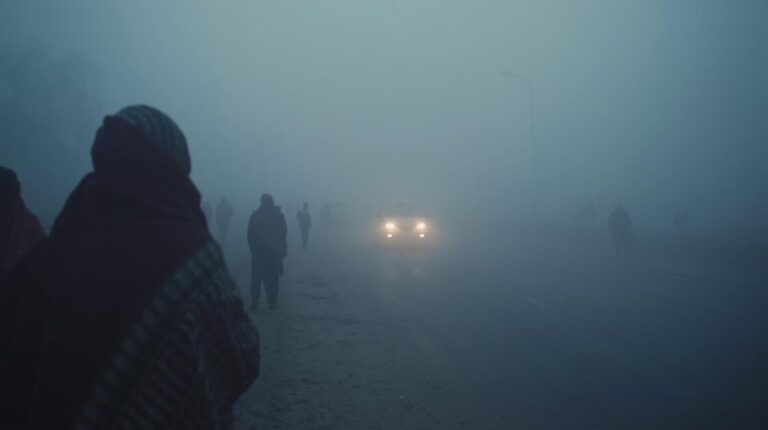 यूपी में मौसम का मिजाज बदला: 10 शहरों में घना कोहरा, बारिश-ओलों से ठंड बढ़ी