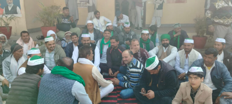 सदर तहसील में भाकियू तोमर की हुंकार भ्रष्टाचार और अवैध कब्जे के खिलाफ अनिश्चितकालीन आंदोलन की चेतावनी