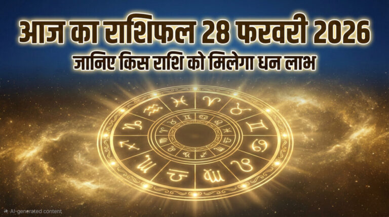 आज का राशिफल 28 फरवरी 2026: क्या आपके लिए शुभ है निवेश का समय?